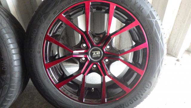 ZEROBREAK-FORCE 18ｘ8.0 ET40 6-139.7 225/55R18 102Y ハイエース