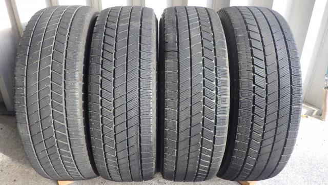 2022年製8.5分山前後 ブリヂストン ブリザック VRX3 215/65R16 98Q 中古４本セット 081014