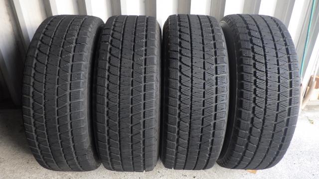 2021年製 9.3~9.5mm山！ブリジストン ブリザック DM-V3 265/65R17 112Q 中古４本セット 081014