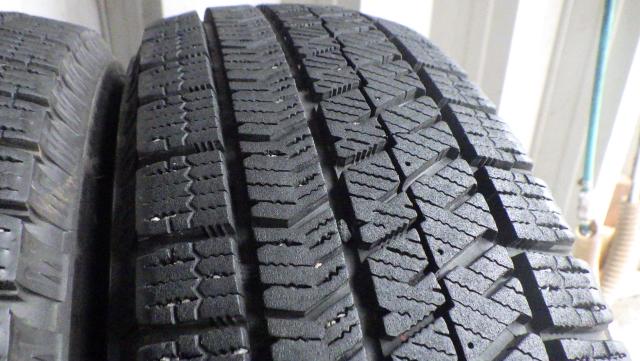 081021 軽自動車サイズ！ 2021年製 7.5~8分山 ブリヂストン ブリザック VRX2 155/65R14 75Q 4本セット 