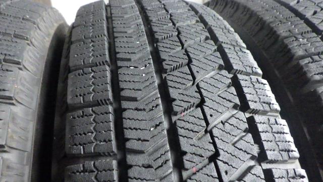 081021 軽自動車サイズ！ 2021年製 7.5~8分山 ブリヂストン ブリザック VRX2 155/65R14 75Q 4本セット 