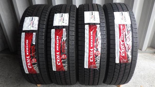 未使用 2023年製 BS ブリヂストン ブリザック VRX3 175/60R17 90Q ４本セット