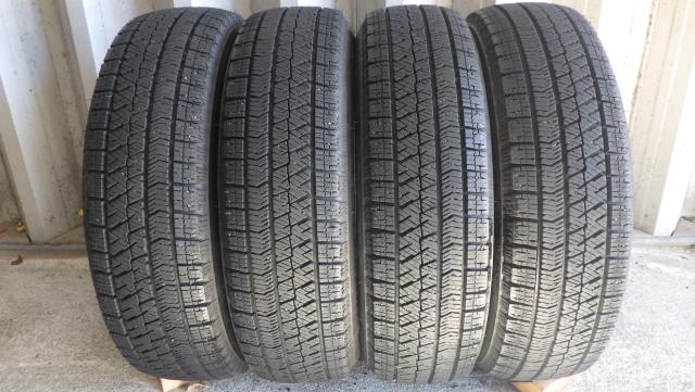 081023 軽自動車サイズ！ 2023年製 8.5分山 ブリヂストン ブリザック VRX2 155/65R14 75Q 4本セット