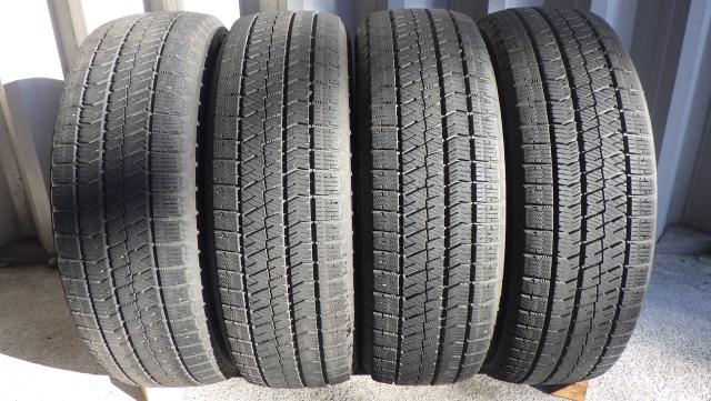 081023 2024年製7.5~8分山 ブリヂストン ブリザックVRX2 185/60R15 84Q 中古４本セット