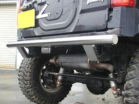ジムニー jb23 リアパイプバンパー （PISTONフロントチューブ