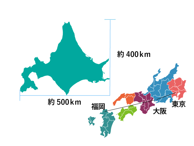 北海道を車で旅行する移動時間の目安とは Carさっぽろ