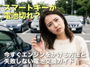 スマートキーが電池切れ？今すぐエンジンをかける方法と失敗しない電池交換ガイド