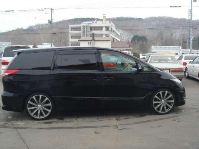 エスティマ2.4 アエラス Gエディション 4WD 車高調 HDDナビ 5Dr