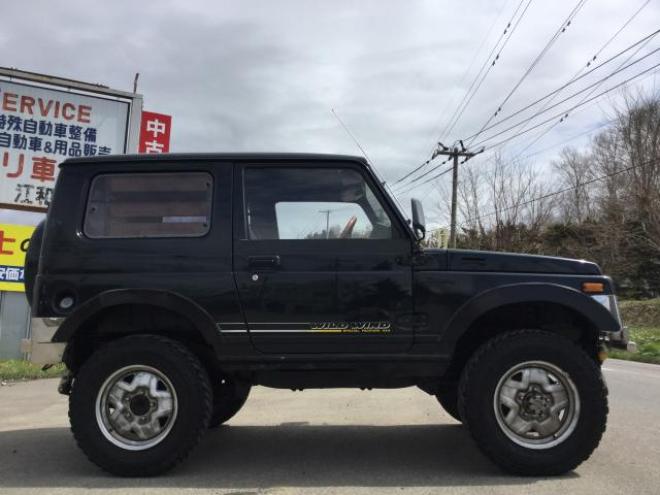 ジムニー新入荷車特価！ リフトUP公認車！ジオランダー6.50MT！  下回り美！前後社外バンパー！サイドカット！4WD 660 3Dr