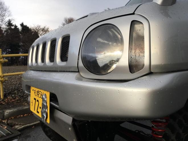 ジムニー新品にて3インチUP！ベース 内外磨き清掃！前後社外バンパー！ マニュアル！ 4WD 660 3Dr