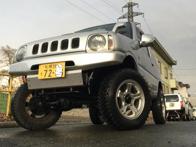 ジムニー新品にて3インチUP！ベース 内外磨き清掃！前後社外バンパー！ マニュアル！ 4WD 660 3Dr
