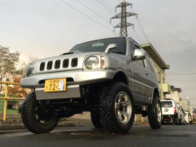 ジムニー新品にて3インチUP！ベース 内外磨き清掃！前後社外バンパー！ マニュアル！ 4WD 660 3Dr