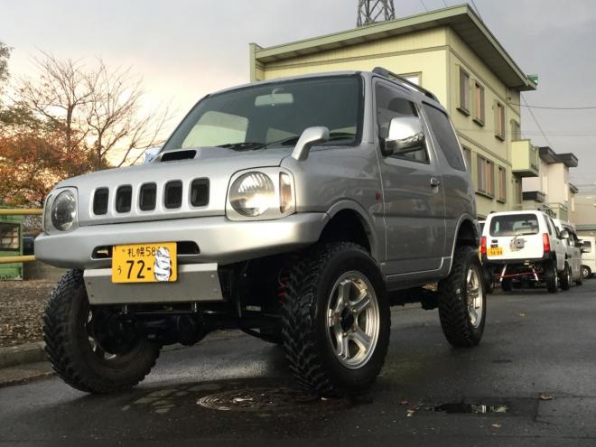 ジムニー新品にて3インチUP！ベース 内外磨き清掃！前後社外バンパー！ マニュアル！ 4WD 660 3Dr