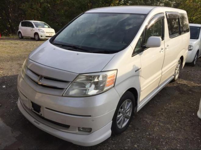 アルファードハイブリッド  2.4 G エディション 4WD　社外エアロ 4WD 2400 5Dr