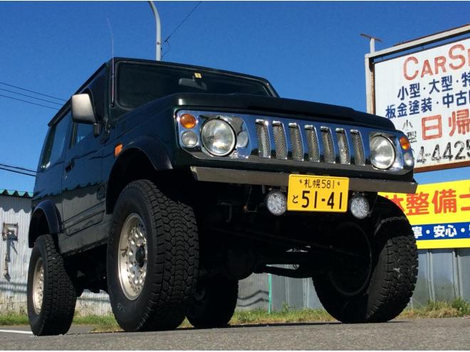 ジムニーリフトUP 新品メッキグリル！最終型ランドベンジャー 4WD 660 3Dr