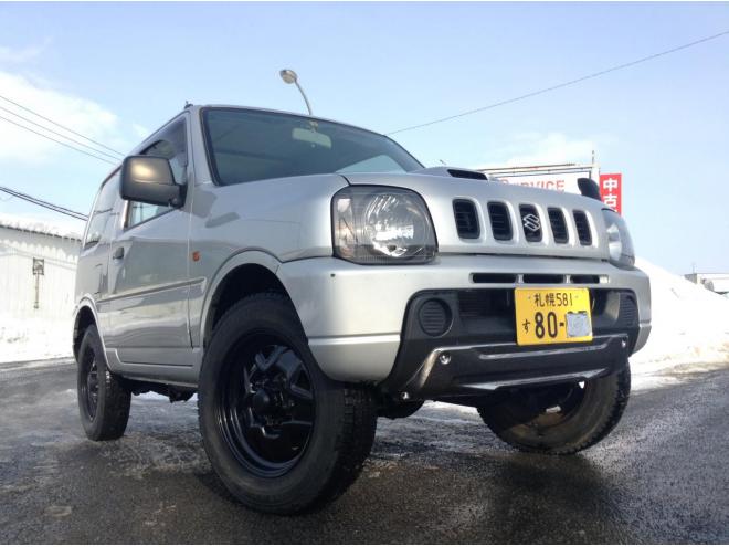 ジムニー江別在庫要TEL  内外磨き清掃！ビカビカ！アンダーコート済み！メッキアンダー！ 4WD 660 3Dr