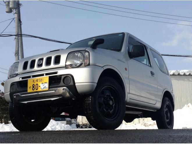 ジムニー江別在庫要TEL  内外磨き清掃！ビカビカ！アンダーコート済み！メッキアンダー！ 4WD 660 3Dr