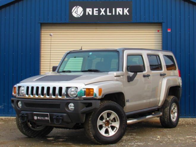 ハマーH3 タイプS 4WD　車検31/2・夏冬T付・カーFAX付 3500 5Dr