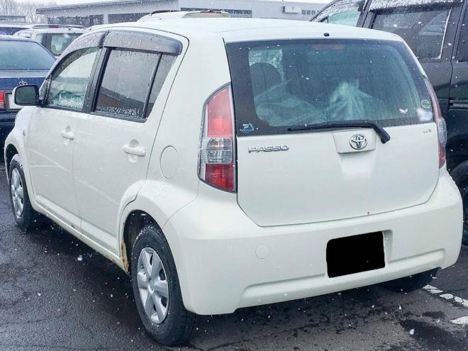 パッソ　Ｘ　４ＷＤ　禁煙車　寒冷地仕様　１年保証 夏冬タイヤ