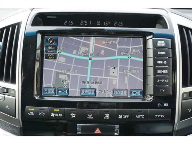 ランドクルーザー200 4.6 ZX 4WD　純エアロ　純HDDナビ 4600 5Dr