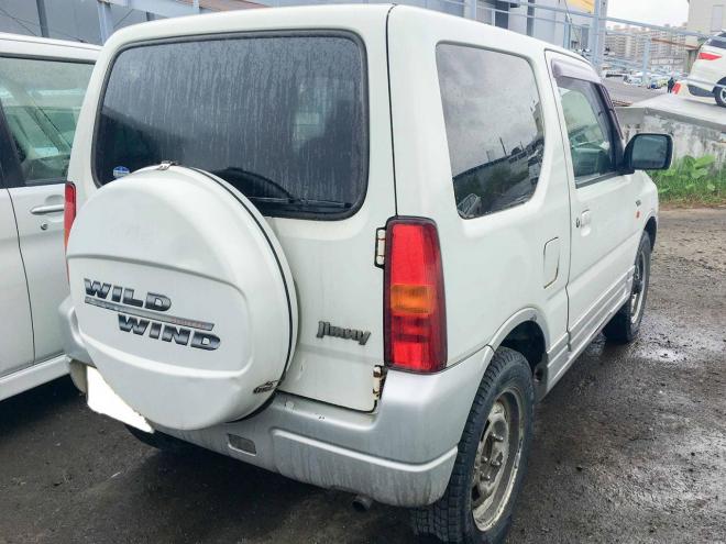 ジムニーワイルドウインド　４ＷＤ　禁煙車　寒冷地仕様　１年保証 下廻防錆