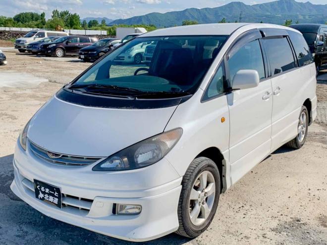 エスティマアエラス　４ＷＤ　禁煙車　寒冷地仕様　１年保証