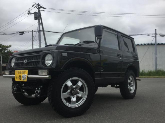 ジムニー内外磨き清掃  リフトアップ！ マッドタイヤ 新品シャックル！4WD 660  3Dr