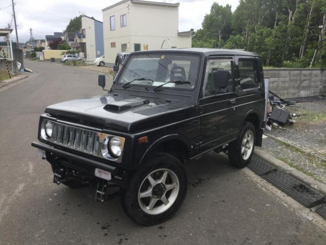 ジムニーワイルドウインドウリミット リフトアップ！新品メッキグリル 新品シャックル サイドカット オートマ！ 4WD 660 3Dr