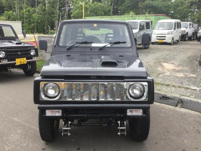 ジムニーワイルドウインドウリミット リフトアップ！新品メッキグリル 新品シャックル サイドカット オートマ！ 4WD 660 3Dr