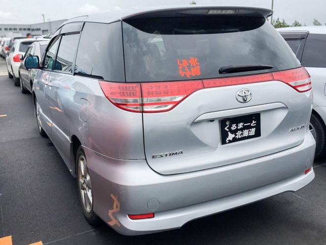 エスティマアエラス　４ＷＤ　禁煙車　寒冷地仕様　１年保証 スマキー