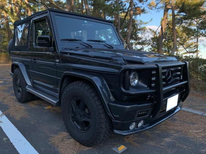 ベンツＧ３２０　カブリオ　ブラックアウトカスタム 4WD 3200 2Dr