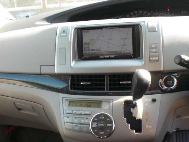 エスティマ2.4 アエラス 4WD　TVナビ　Bカメラ　両側パワスラ　ETC 2400 5Dr