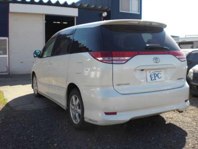 エスティマ2.4 アエラス 4WD　TVナビ　Bカメラ　両側パワスラ　ETC 2400 5Dr