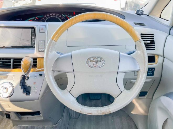 エスティマ2.4アエラスGエディション 4WD 1年保証 スマキー 両側Pスラ ナビTV Bカメ 後部モニタ ETC
