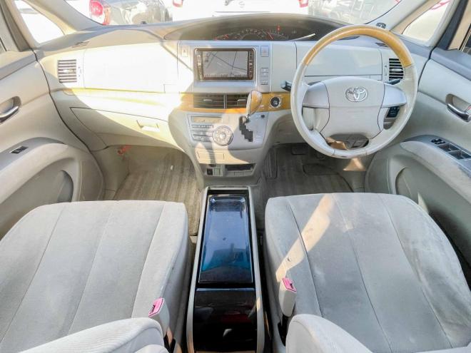 エスティマ2.4アエラスGエディション 4WD 1年保証 スマキー 両側Pスラ ナビTV Bカメ 後部モニタ ETC