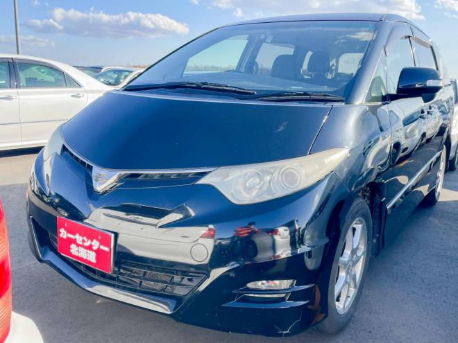 エスティマ2.4アエラスSパッケージ 4WD 1年保証 スマキー 両側Pスラ ETC 寒冷地仕様 禁煙車