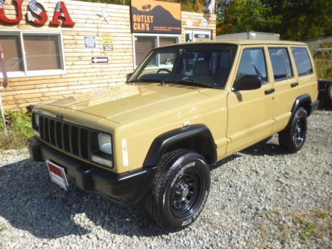 チェロキースポーツ 4WD　弊社オリジナルレトロカラーカスタム車 正規輸入車 4000