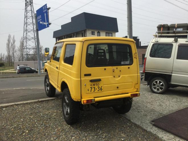 ジムニー全塗装済み！サビ少なくキレイ！リフトアップ！前後社外バンパー！ランドベンジャー  4WD 660 3Dr