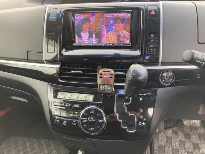 エスティマアエラス　４ＷＤ　ＨＫＳ車高調　ワーク２０インチ　ＥＴＣ　バックカメラ　ナビフルセグＴＶ　両側電動スライドドア　オートクルーズコントロール　社外マフラー　ＨＩＤ　フリップダウンモニター　スマートキー 4WD 2400 5Dr