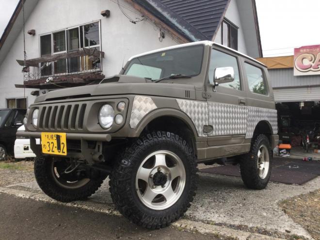 ジムニー全塗装！リフトアップ！車検満タン！フルガード！サビ少ない！マキシスクリーピ！ 4WD 660 3Dr
