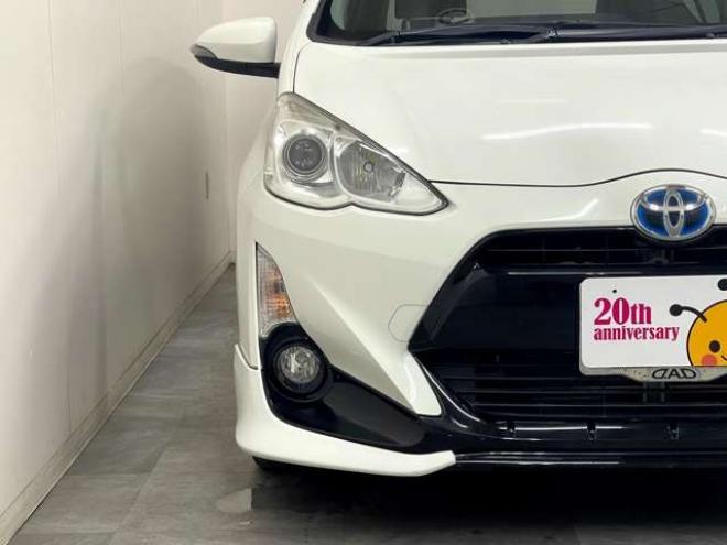 アクア1.5 S　フルエアロ　社外アルミホイール　SDナビ 2WD 1500