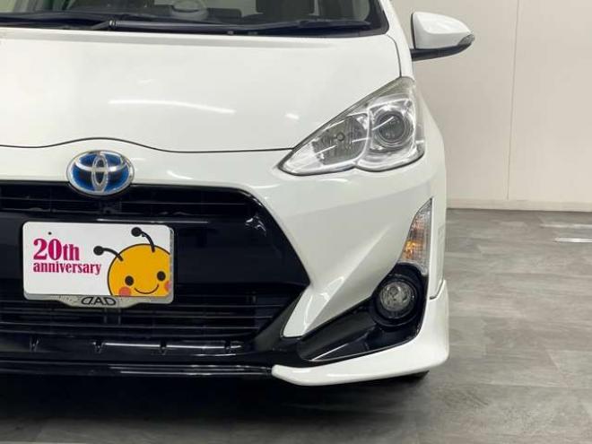 アクア1.5 S　フルエアロ　社外アルミホイール　SDナビ 2WD 1500
