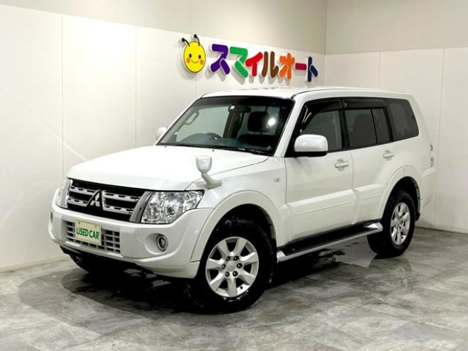 パジェロ3.2 ロング GR ディーゼルターボ 4WD　ナビ　フオグ　純正アルミ 3200