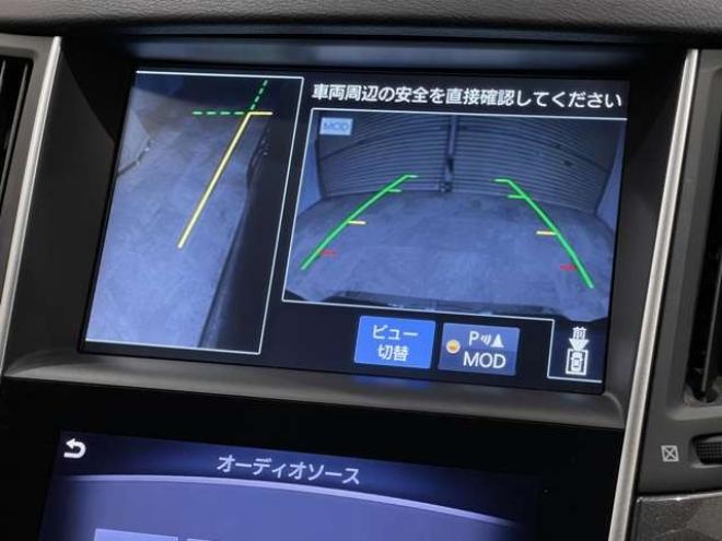 スカイライン3.5 350GT FOUR ハイブリッド タイプP　ブレーキサポート　皮シート　クルコン 4WD 3500