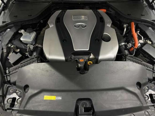 スカイライン3.5 350GT FOUR ハイブリッド タイプP　ブレーキサポート　皮シート　クルコン 4WD 3500