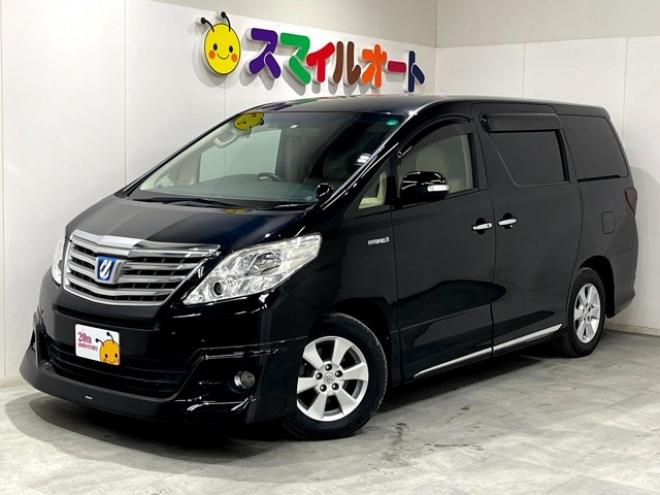 アルファードハイブリッド2.4 X 4WD　モデリスタエアロ　ナビ　TVフルセグ 2400