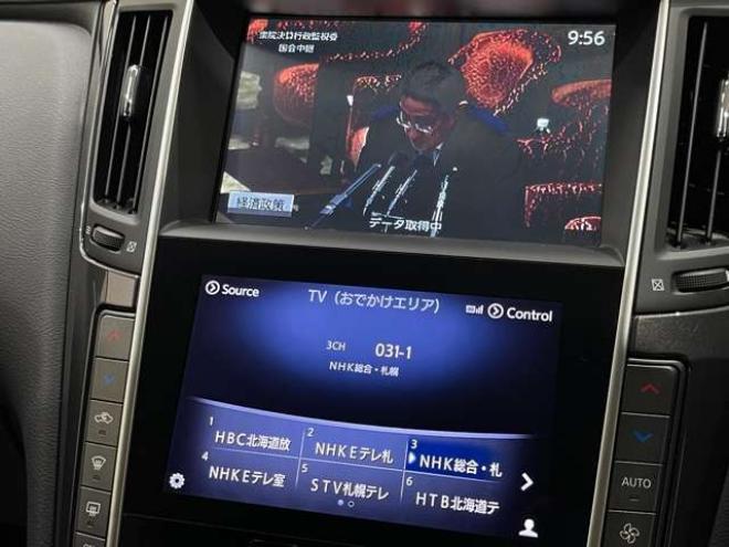 スカイライン3.5 350GT FOUR ハイブリッド タイプP　本革シート　エマージェンシーブレーキ 4WD 3500