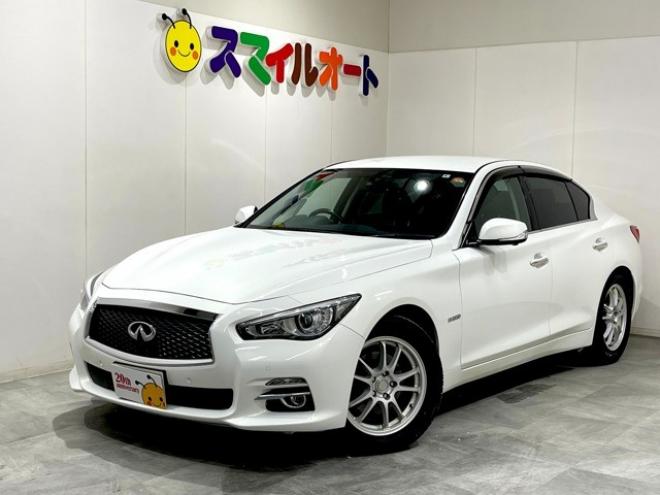 スカイライン3.5 350GT FOUR ハイブリッド タイプP　純正エンジンスターター　ブレーキサポート 4WD 3500