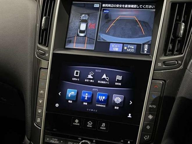 スカイライン3.5 350GT FOUR ハイブリッド タイプP　純正エンジンスターター　ブレーキサポート 4WD 3500