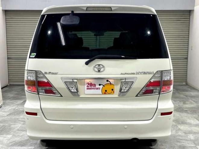 アルファードハイブリッド2.4 4WD　両側電動スライドドア　社外アルミ　HID 2400